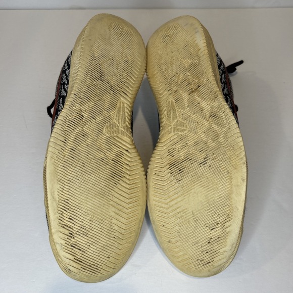 Nike Mamba Rage Black Crimson Men 9.5 Kobe Bryant Basketball Sneakers 908972-060 - Picture 6 of 8